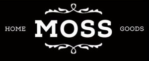 Moss Boutique Small White Logo